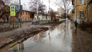 Жительница Рязани требует сделать водоотведение на перекрестке Весенней и Высоковольтной