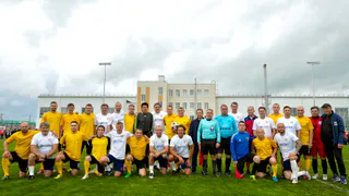 Легенды российского футбола посетили Чувашию: товарищеский матч открыл новые перспективы