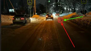 В Сыктывкаре на Бумажников автоледи сбила женщину на "зебре"