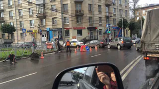 Пробка на Дзержинке