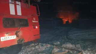 В Чебоксарского округе мужчина погиб ночью в бане при пожаре