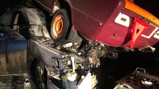 В Рязанской области в страшной аварии массово пострадали люди