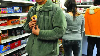 Неудачливый вор в Нижнекамске