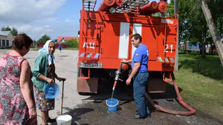 В Рязанской области жители села остались без воды из-за молнии