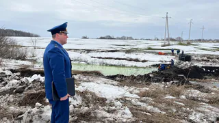 Рязанская прокуратура проводит проверку из-за разлива нефтепродуктов у Листвянки