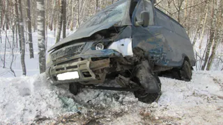 Два человека пострадали в результате серьезной аварии под Рязанью