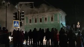 В центре Касимова загорелся дом. Подробности пожара
