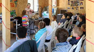 Во Владимире ученики образовательного центра №7 открыли для себя мир «Пушистых профессий»