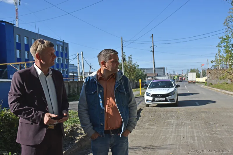 В Пензе за неделю планируют отремонтировать участок дороги между улицами Рябова и Пушанина