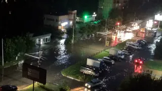 В Рязани затопило Интернациональную