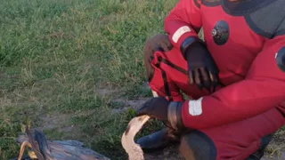 В Чувашии спасли цаплю, которая запуталась в сетях