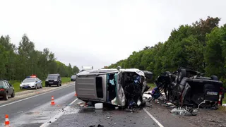 Под Сасовом в жутком ДТП погибло 6 граждан Таджикистана