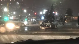 На Московском шоссе в Рязани произошло серьезное ДТП