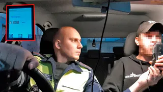 В Коми остановили авто пьяного водителя с подложными номерами