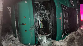 В Сасовском районе в серьезном ДТП пострадал 65-летний водитель КамАЗа