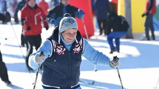 В Нижнекамске на лыжи встали почти восемь тысяч человек