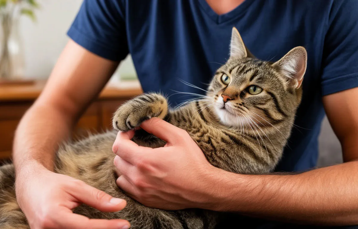 Почему нельзя трогать живот кошки, даже если она не возражает - об этом не знают 98% владельцев