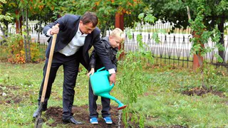 В Нижнекамске высадят 10 тысяч деревьев
