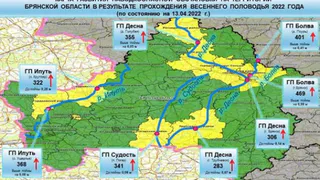 В Брянске прогнозируют затопление более 20 улиц во время паводка