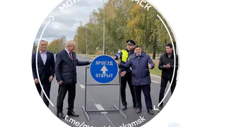 В Нижнекамске торжественно открыли обновленную улицу Лесную