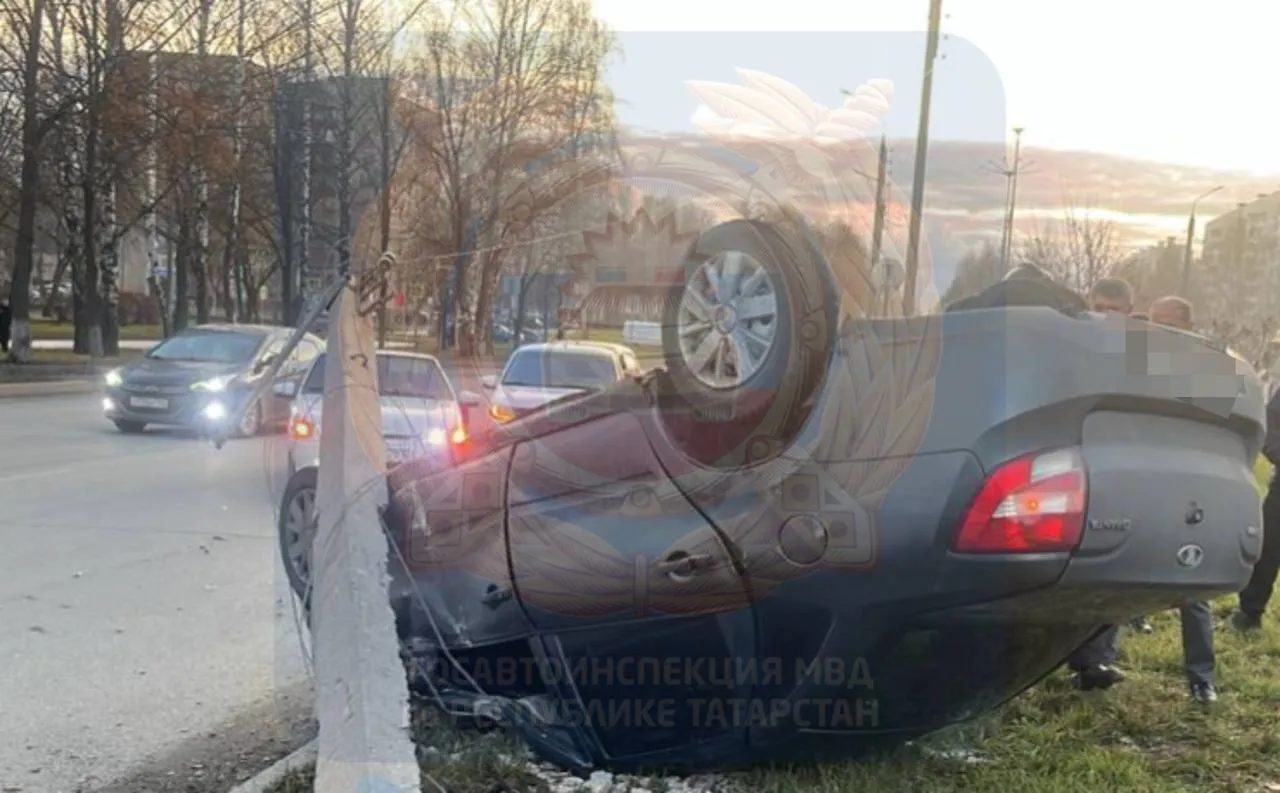 В Нижнекамске произошло смертельное ДТП с участием молодого водителя