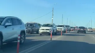 Много "обочечников": на въезде в Рязань встала пятикилометровая пробка