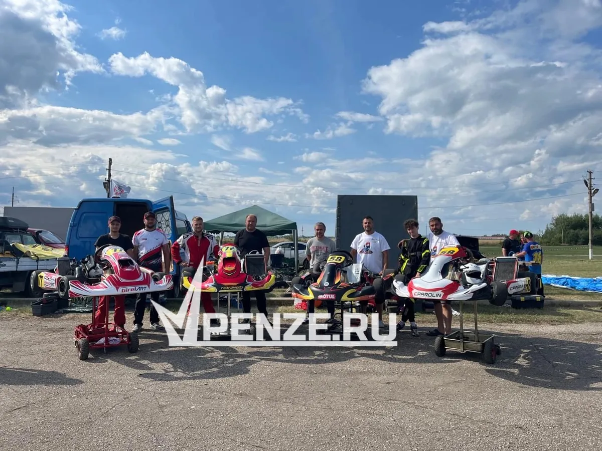 Пензенские картингисты привезли четыре медали со всероссийских соревнований в Новой Майне