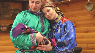 Новорожденной Анне имя нарекли в Коми по старинным обрядам