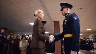 В РВВДКУ состоялся выпуск старших и младших офицеров