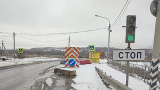 В Пронском районе движение по мосту через реку будет ограничено для большегрузов