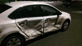 На Введенской столкнулись «Шевроле» и «Фольксваген», виновник ДТП скрылся