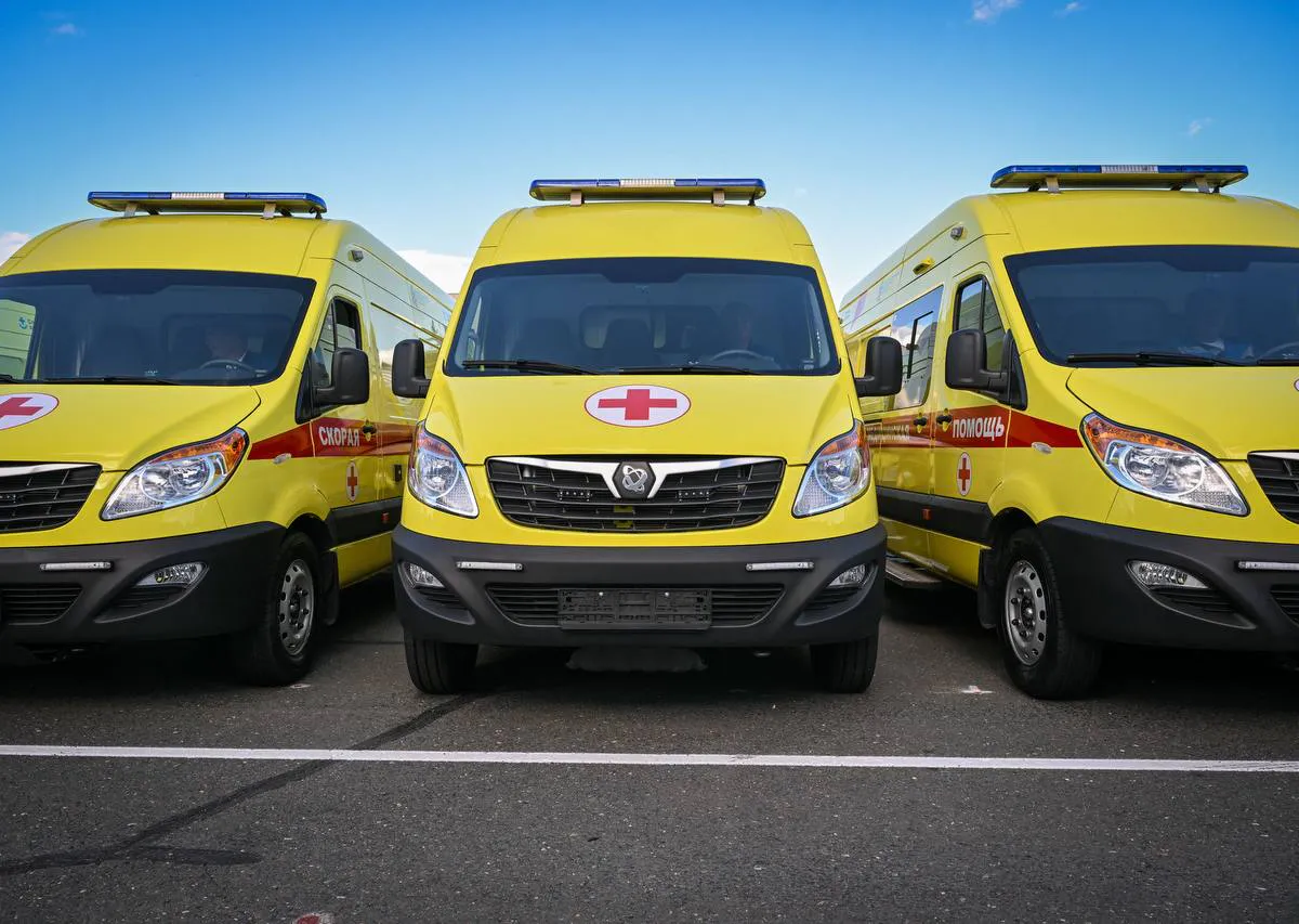 Нижнекамская скорая помощь получила новые машины
