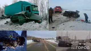 Подборка ужасных ДТП Рязани и области за 10 дней  2017 года