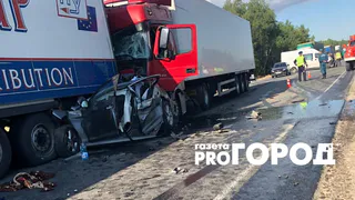 В массовом ДТП под Шиловом погибла 59-летняя пенсионерка. Фото с мета аварии