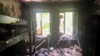 МЧС обнародовало видео с места гибели 5-летней девочки на пожаре в Рязани