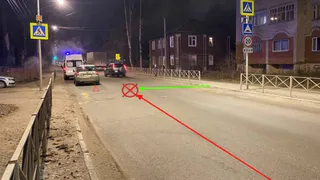 В столице Коми на нерегулируемом переходе сбили пешехода