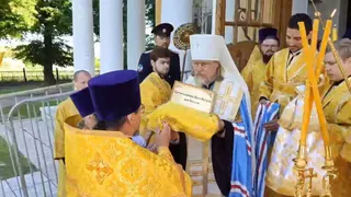 В Рязань прибыл ковчег с частицей мощей блаженной Матроны Московской 