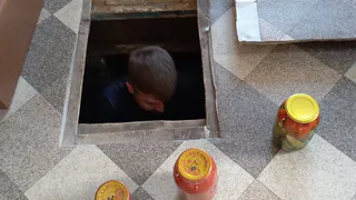 Раскидал по углам погреба дешевое средство: теперь все банки и овощи в сухости и прохладе - ни конденсата на стенах, ни плесени