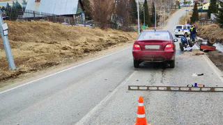 В Коми сельчанин на Daewoo догнал мотоблок «Нева» 