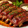 Свиные рёбрышки по-грузински: сочное, пряное мясо с чесноком и специями — само сходит с кости и тает во рту