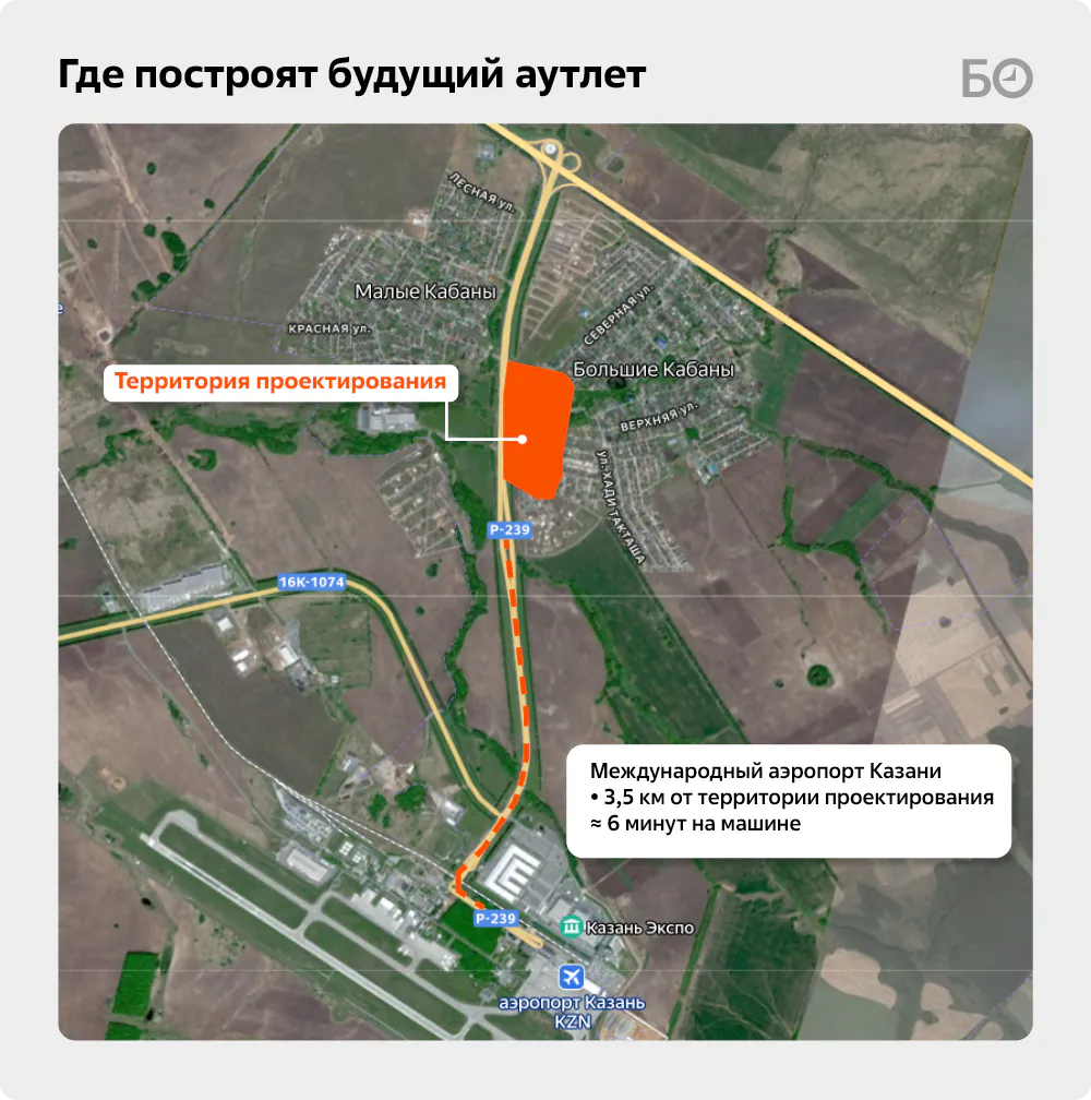 В Татарстане появится первый в Поволжье аутлет‑центр