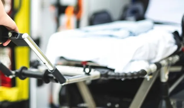 Во Владимирской области перевернулась машина скорой помощи