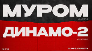 Футболисты «Мурома» встретятся с московским «Динамо-2»
