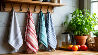 Забудьте о стиральной машине: я стираю кухонные полотенца в микроволновке - за 3 минуты снова чистые и мягкие