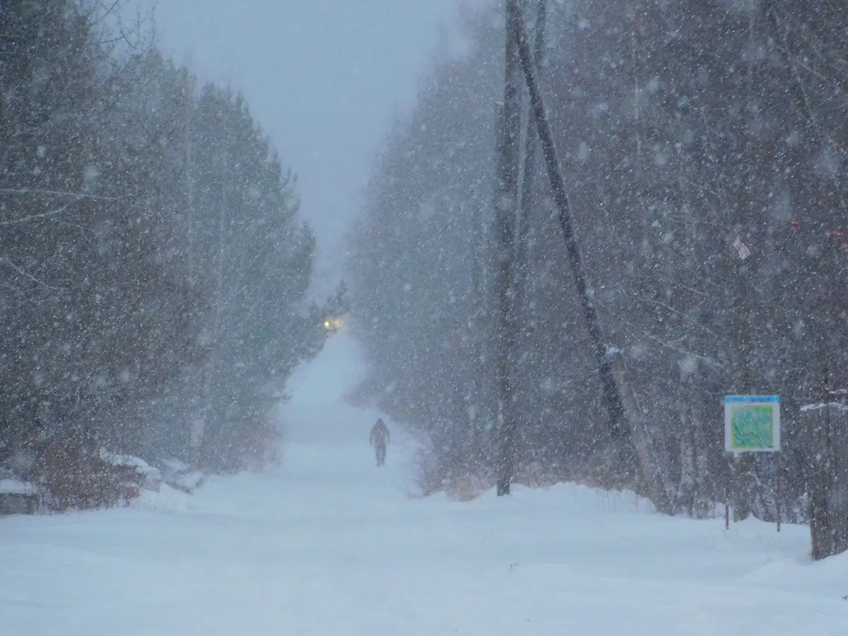 Южный Урал завален снегом: за сутки выпала половина месячной нормы осадков