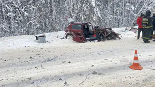 В Коми произошло смертельное ДТП с автобусом с детьми и легковушкой