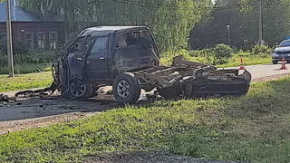 В Касимовском районе водитель внедорожника въехал в дерево