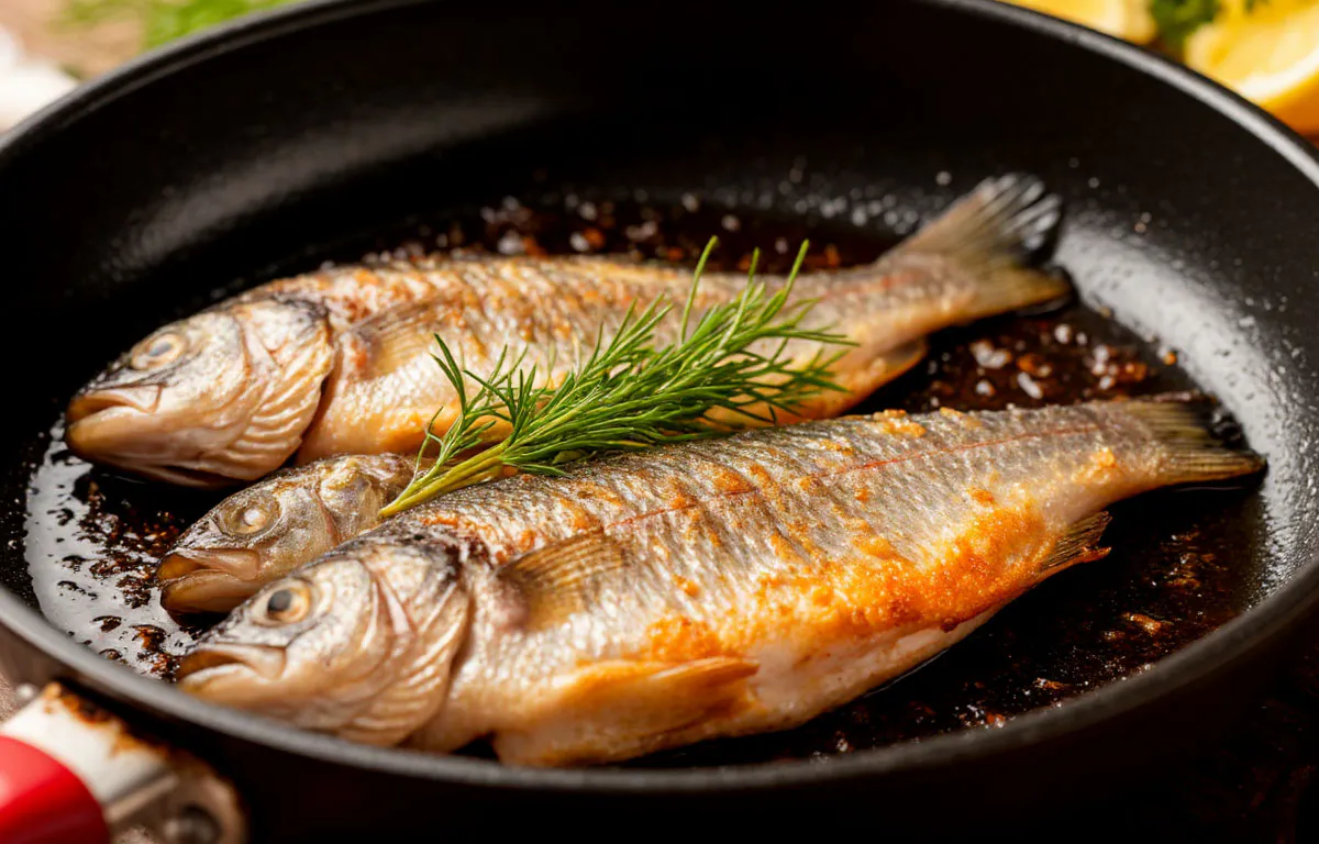 Замачиваю рыбу в этом рассоле: после жарки она тает во рту