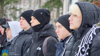 В столице Коми проводили на “срочку” 30 молодых людей