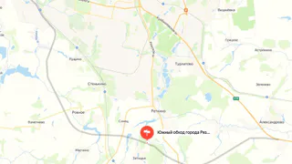 Трассу будущего Южного обхода Рязани занесли на онлайн-карты